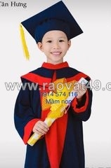 Áo cử nhân ra trường màm non tiểu học