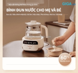 Máy hâm sữa bear ww-4h12w thiết kế thông minh an toàn