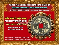 Thái hòa thông bảo - tiền xu cổ nhà hậu lê