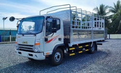 Jac n350s plus e5 – xe tải 3t5 thùng dài 5m2, mạnh mẽ – tiết kiệm – siêu bền!