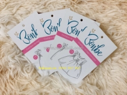 Xưởng in mác giấy thời trang, thiết kế mác giấy, báo giá in mác giấy