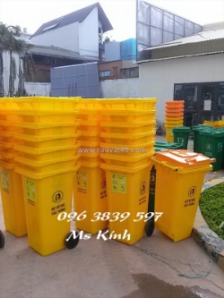 Nơi cung cấp sỉ lẻ thùng rác nhựa 120 lít