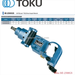 Súng xiết bu lông dùng hơi khí nén toku mi-2500gs