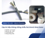 Cáp tín hiệu không chống nhiễu 5x1.0mm2 altek kabel đà nẵng, khánh hòa, đắk lắk