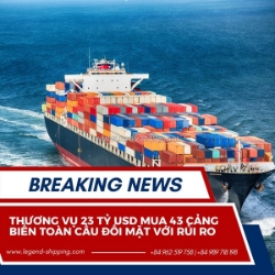 Thương vụ 23 tỷ usd mua 43 cảng biển toàn cầu đối mặt với rủi ro