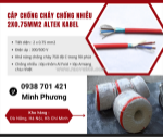 Cáp chống cháy chống nhiễu 2x0.75mm2 altek kabel thanh hóa, nghệ an, hà tĩnh