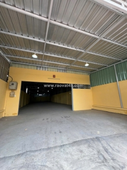 Cho thuê 450m2 kho mt nguyễn cửu phú đối diện đh phạm ngọc thạch