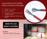 Dây cáp điện chống cháy chống nhiễu 2x1.0mm2 altek kabel đà nẵng, quảng ngãi, huế