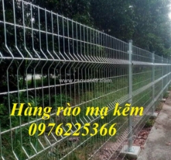 Hàng rào mạ kẽm nhúng nóng | báo giá hàng rào mạ kẽm