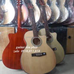 Bán guitar thùng mỏng tiếng ấm vang giá siêu rẻ tại hóc môn hcm - guitar tấn phát
