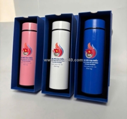 Xưởng cung cấp bình giữ nhiệt giá rẻ in khắc logo theo yêu cầu làm quà tặng thương hiệu