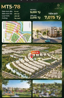 🌟 liền kề 4 tầng – mt5-78 vinhomes golden city