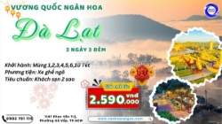 Đà lạt 3n3d thành phố ngàn hoa - sgc tourist - tết âm lịch 2026