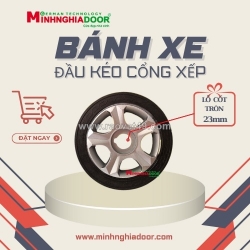 Bánh xe cổng xếp loại lớn tối ưu cho cổng dài