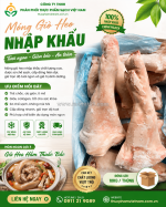 Chân giò heo canada – bì giòn, thịt chắc, ít mỡ