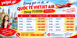 China airlines ưu đãi ngày đôi 10/10
