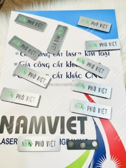 Nhận làm bảng tên nhân viên theo yêu cầu - văn phòng - công ty - nhà hàng - khách sạn
