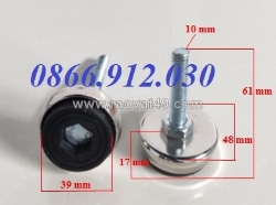 Chân tăng đế bọc sắt hay đế nhựa, loại nào chịu lực tốt hơn?