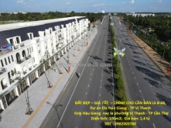 Đất đẹp – giá tốt – chính chủ cần bán lk 8-38, dự án dic hậu giang - tp vị
