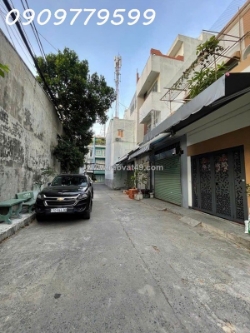 Hxh 6m luỹ bán bích, tân thành, tân phú, lô góc 60.6m2 (4 x 15.15m) gần chợ tân