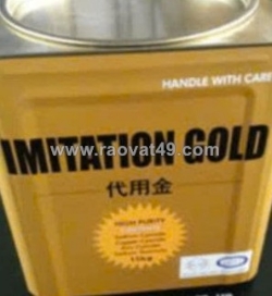 Muối giả vàng, imitation gold, phụ gia xi mạ giả vàng