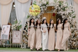 Áo dài bưng quả bigsize – mặc thoải mái, lên hình xinh