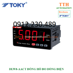 Đồng hồ đo dòng điện toky dlw8-aact 48h*96w*73l