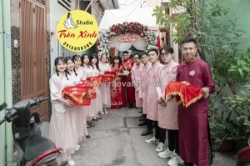 Hỷ phục bưng quả bigsize đội hình đẹp đều, không lo lệch size