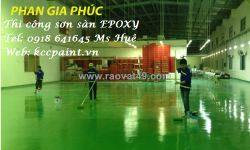 Sơn lót kcc epoxy ep1 hoặc ep13 tăng độ bám dính 09641645 huệ