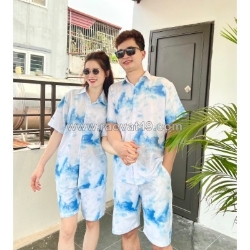 Xưởng in may ababa chuyên sỉ lẻ set đồ đi biển cho gia đình, đồng phục nhóm, team building tại hà nội