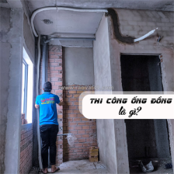 Dàn nóng máy lạnh multi mitsu heavy 4hp/khi nào nên thi công ống đồng?