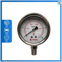 Đồng hồ áp suất kiwon dải đo 0 đến 10 bar mpa tại trà vinh được dantek cung cấp cho hệ thống áp suất
