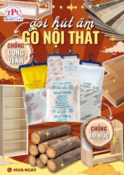 Gói hút ẩm có giúp bảo vệ gỗ nội thất khỏi độ ẩm trong container?