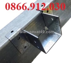 Kẹp u xà gồ, giải pháp thi công nhanh không cần hàn