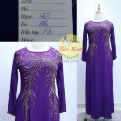 Áo dài sui gia bigsize – phụ huynh đẹp sang trọng ngày cưới con