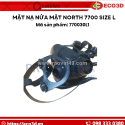 Mặt nạ nửa mặt north 7700 size l chính hãng – giải pháp bảo vệ hô hấp hiệu quả