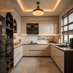 Những mẫu tủ bếp nhôm kính đẹp được đánh giá cao tại nội thất hoàng sơn