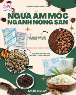 Nông sản đi xa có cần gói hút ẩm để tránh mốc?