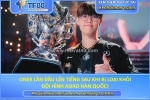 Oner lần đầu lên tiếng sau khi bị loại khỏi đội hình asiad hàn quốc!