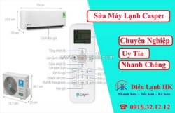 Sửa máy lạnh casper tại tp.hcm uy tín, giá rẻ, bảo hành dài hạn