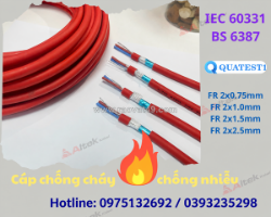 Cáp chống cháy chống nhiễu – tăng độ an toàn cho công trình