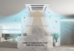 Máy lạnh âm trần lg ztnq24gpla0 - inverter- gas r32- 4 hướng thổi