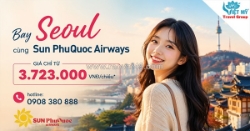 Săn vé seoul giá tốt cùng sun phuquoc airways mùa hè này