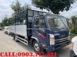 Xe tải jac n650e5a thùng 5m3 bửng nhôm