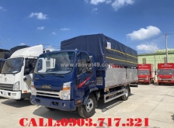 Bán xe tải jac n650e5 7 tấn thùng 5m2 bửng nhôm cao cấp giá tốt