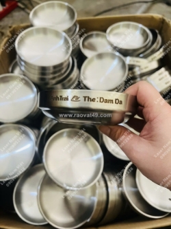 Dịch vụ khắc laser logo tô, chén, ly, muỗng, nĩa inox theo yêu cầu