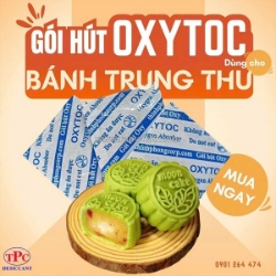 Dùng gói hút oxy oxytoc bảo quản chống mốc bánh