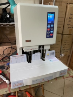 Máy đóng chứng từ ống nhựa ht-70 đóng chứng từ độ dầy 7cm