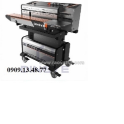 Máy hàn miệng túi bánh tráng trộn, máy hút chân không túi bánh tráng trộn có in ngày tháng sử dụng