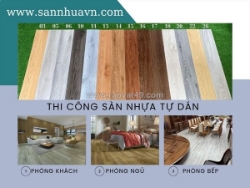 Sàn nhựa giá rẻ cho phòng trọ | tiết kiệm 30% chi phí